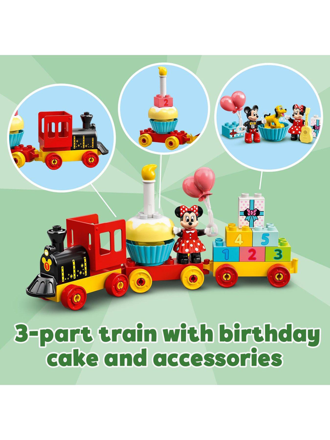 Image 5 of 8 of LEGO Duplo Disney Mickey &amp; Minnie Birthday Train