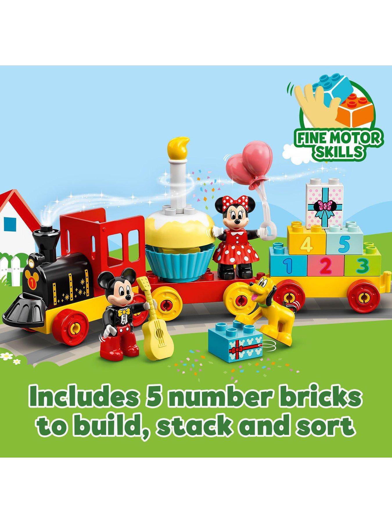 Image 6 of 8 of LEGO Duplo Disney Mickey &amp; Minnie Birthday Train