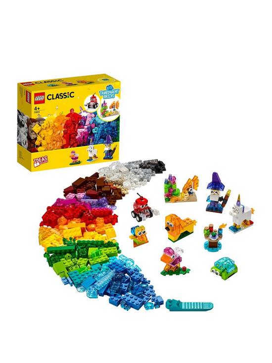 front image of lego-classic-creative-transparent-bricks-medium-set-11013