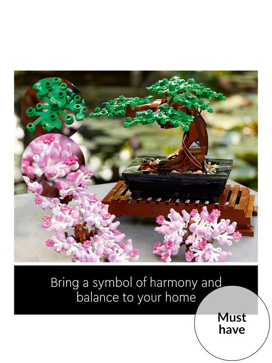 stillFront image of lego-creator-expert-bonsai-tree-set-for-adults-10281