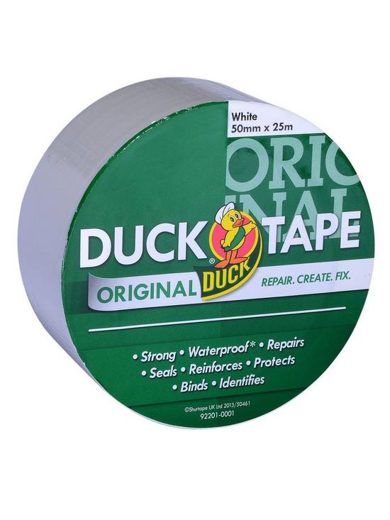 stillFront image of duck-tape-original-50mm-x-25m-white-tape