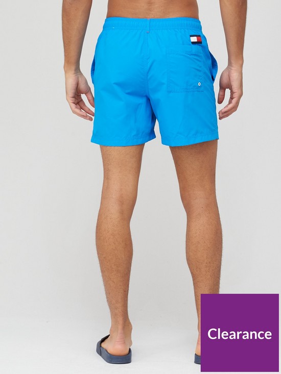stillFront image of tommy-hilfiger-slim-fitnbspmedium-drawstring-swim-shorts-blue