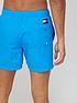  image of tommy-hilfiger-slim-fitnbspmedium-drawstring-swim-shorts-blue