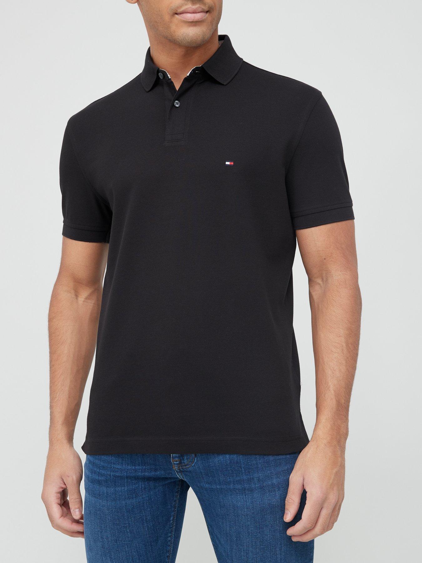 Tommy Hilfiger 1985 Regular Fit Polo Shirt - Black