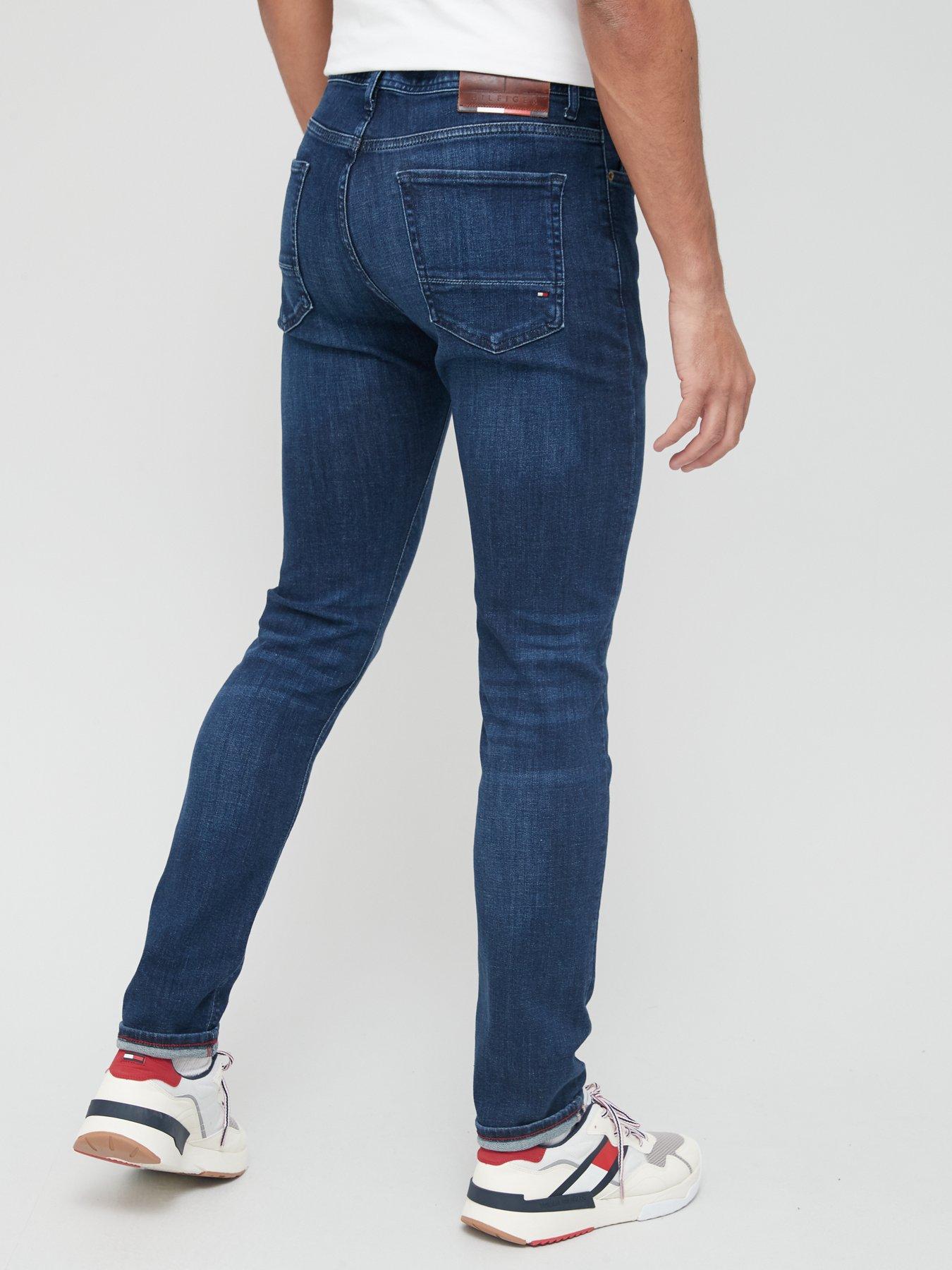 stillFront image of tommy-hilfiger-slim-fit-bleecker-power-stretch-bridger-jeans-indigo
