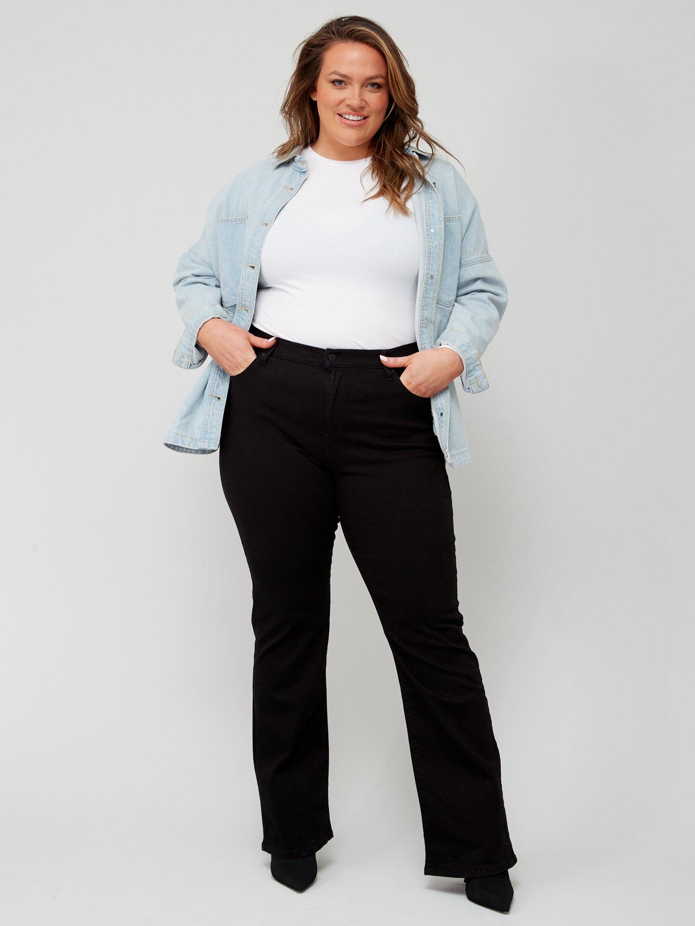 Black plus shop size levi's