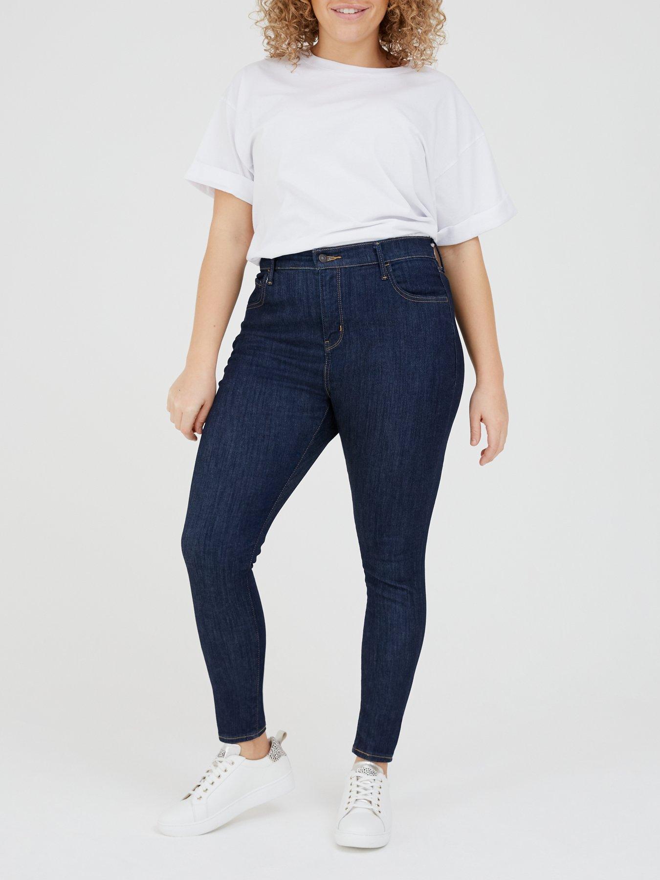 Levis womens 2024 plus size jeans