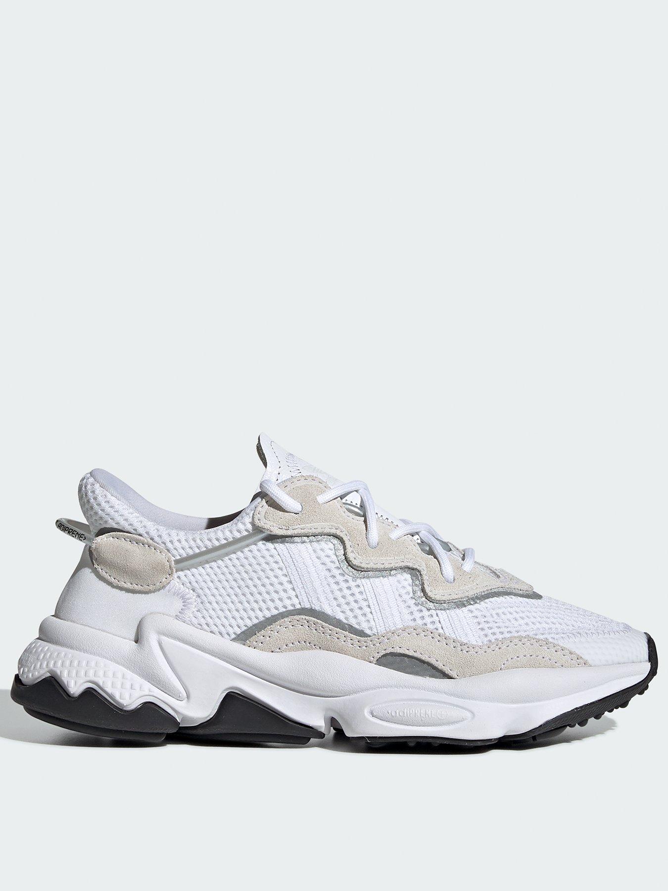 adidas Originals Junior Unisex Ozweego Trainers - White/Off White