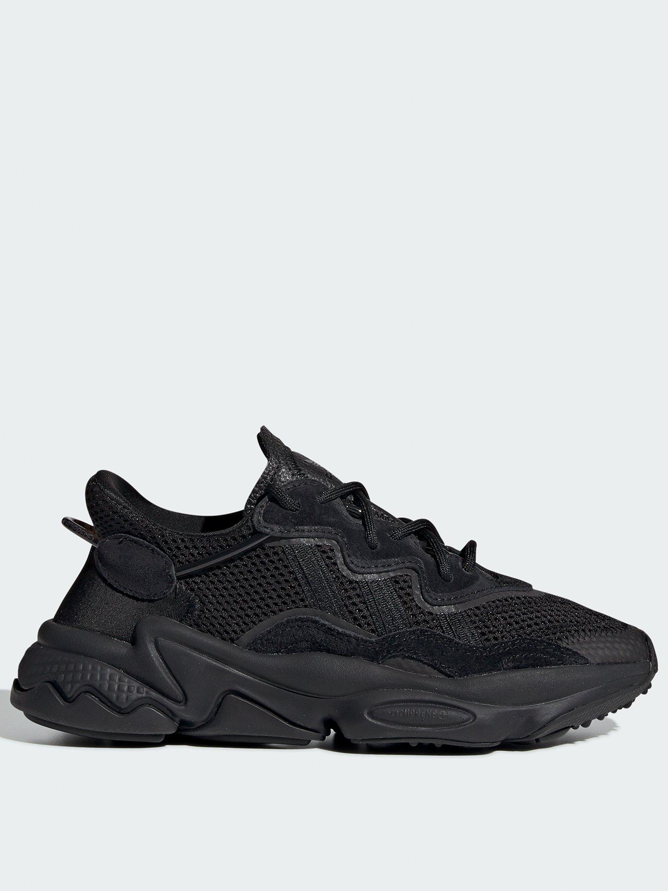 adidas Originals Junior Unisex Ozweego Trainers Black Littlewoods