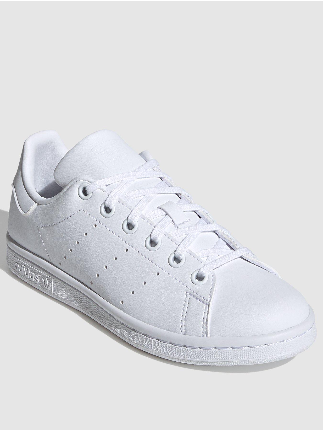 Adidas stan smith outlet junior white and black