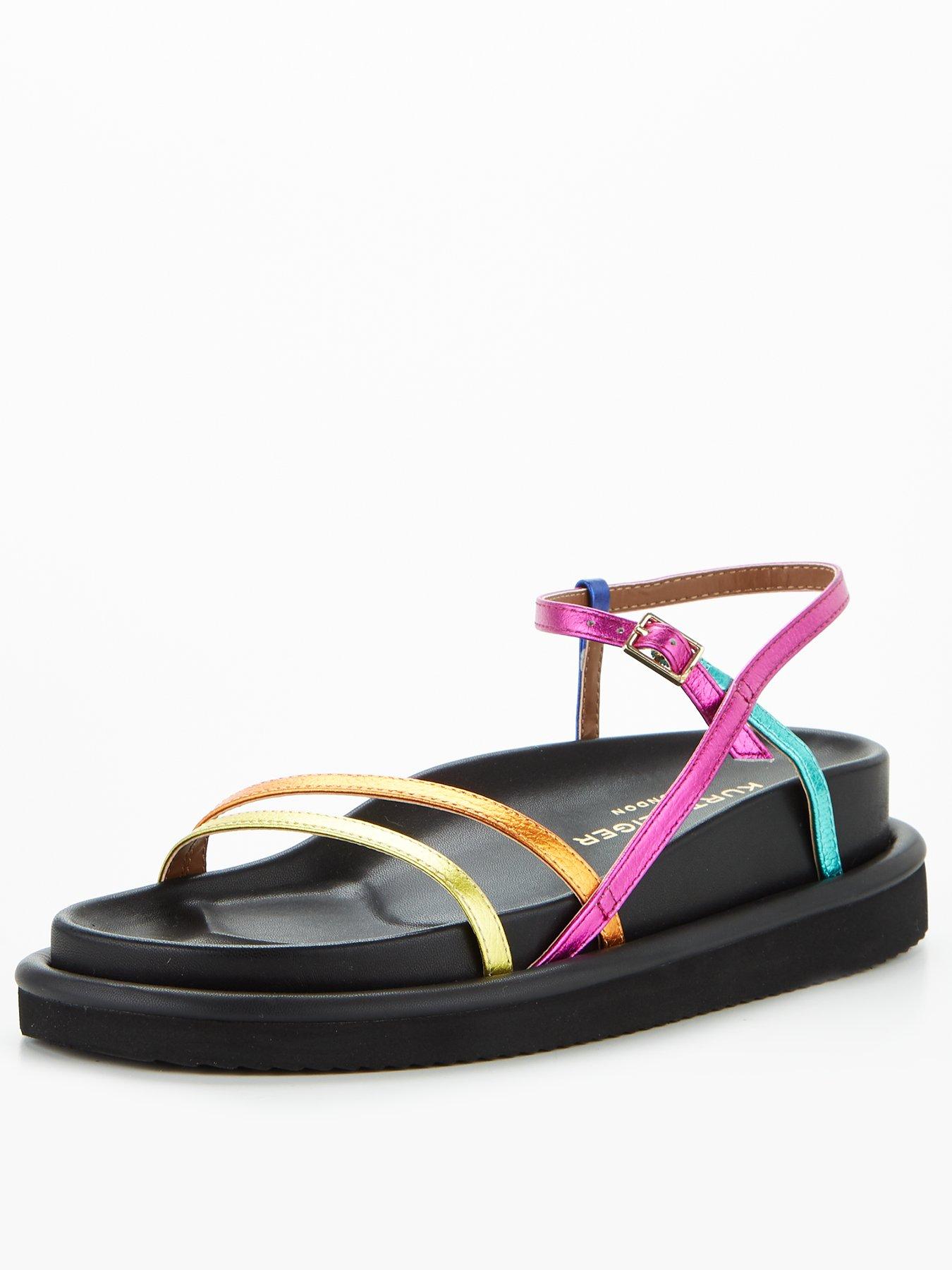 kurt geiger flat sandals