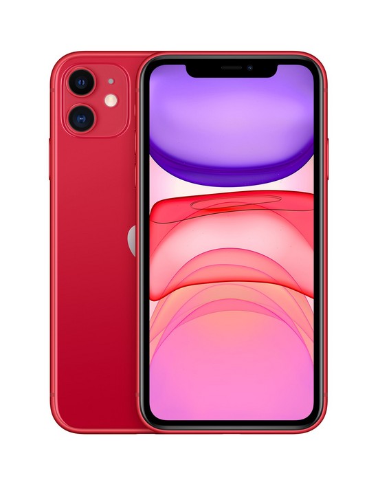 front image of apple-iphone-11-64gb--nbspproductred