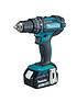 image of makita-18v-lxt-combi-drill-jigsaw-2-x-5ah-batteries-fast-charger-case
