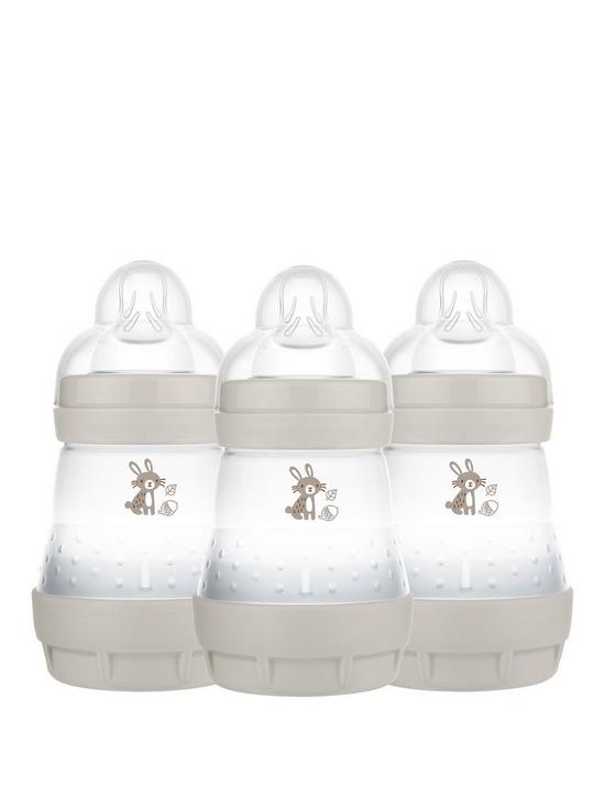 front image of mam-easy-start-160ml-baby-bottle-3-pack-white