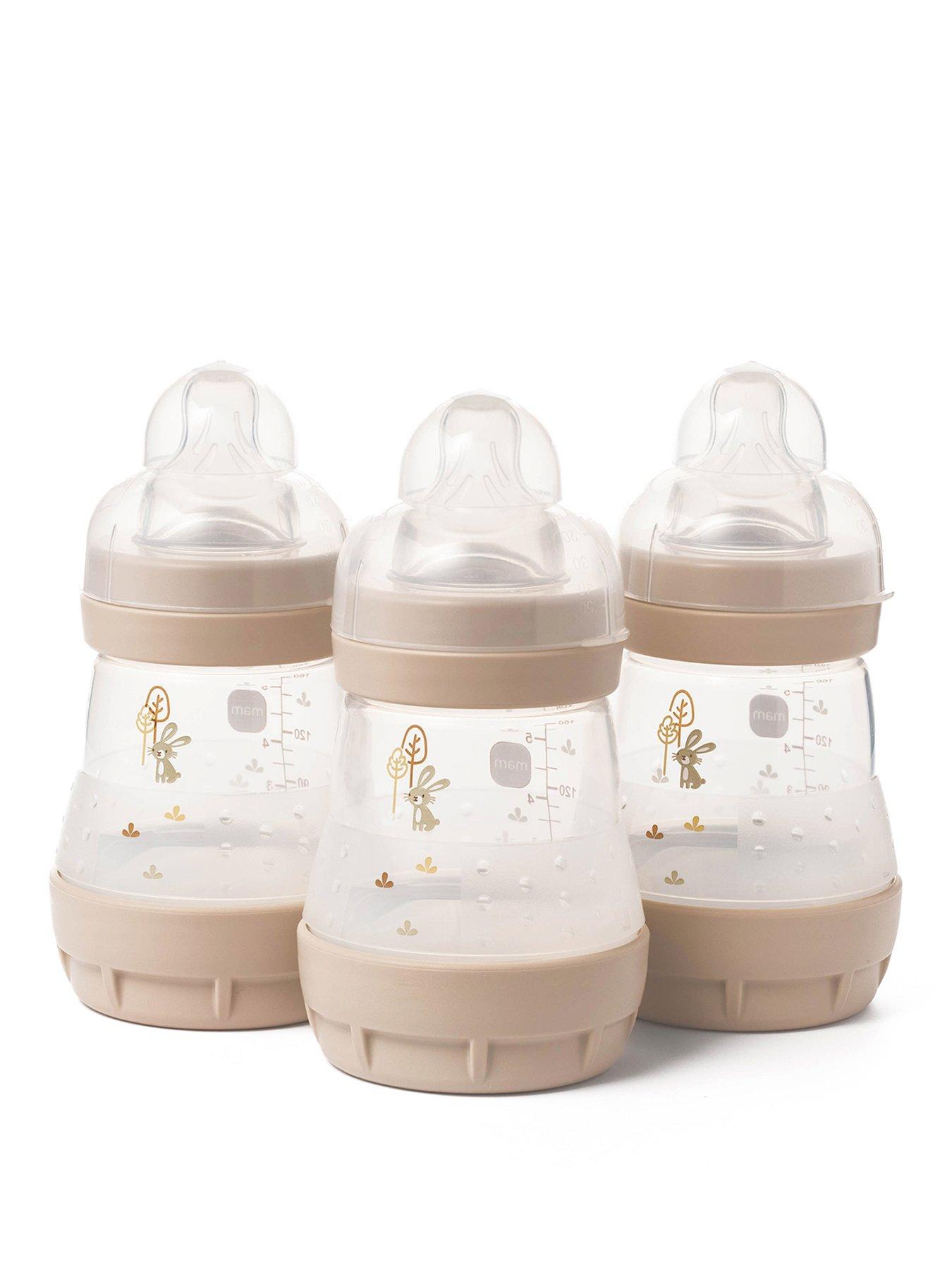 Image 1 of 6 of MAM Easy Start 160ml Baby Bottle - 3 Pack