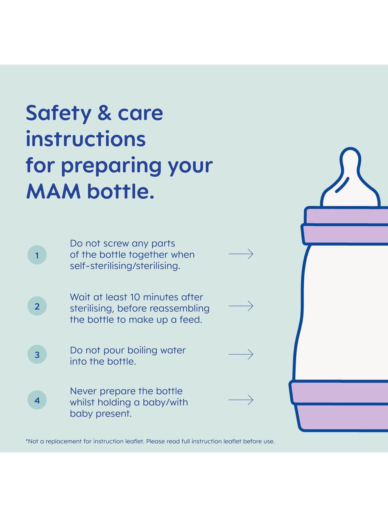 Image 5 of 6 of MAM Easy Start Bottle &amp; Microwave Steriliser Set
