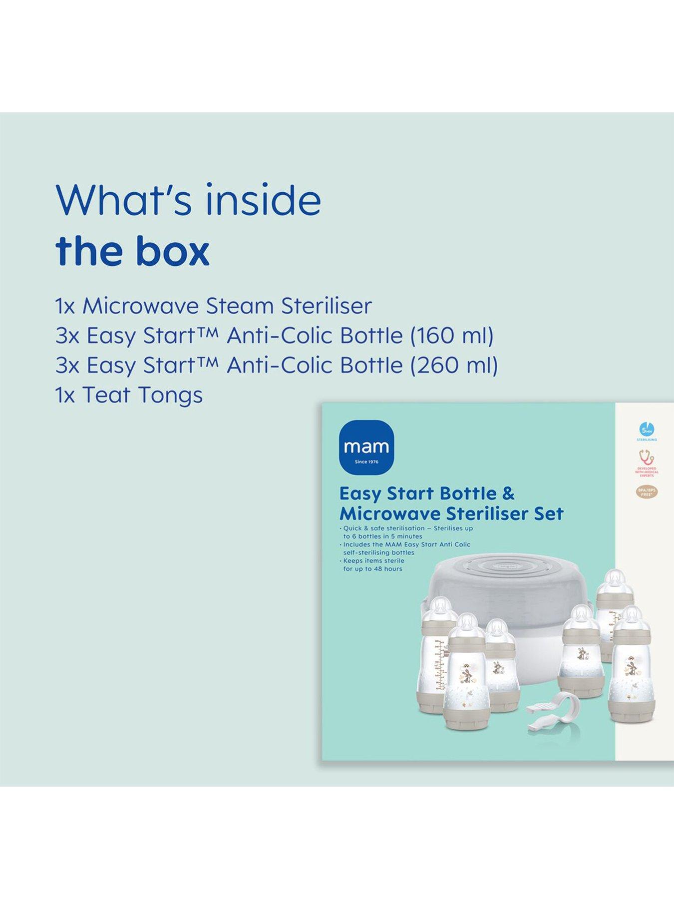 Image 6 of 6 of MAM Easy Start Bottle &amp; Microwave Steriliser Set