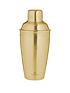  image of viners-brushed-gold-stainless-steel-cocktail-shaker