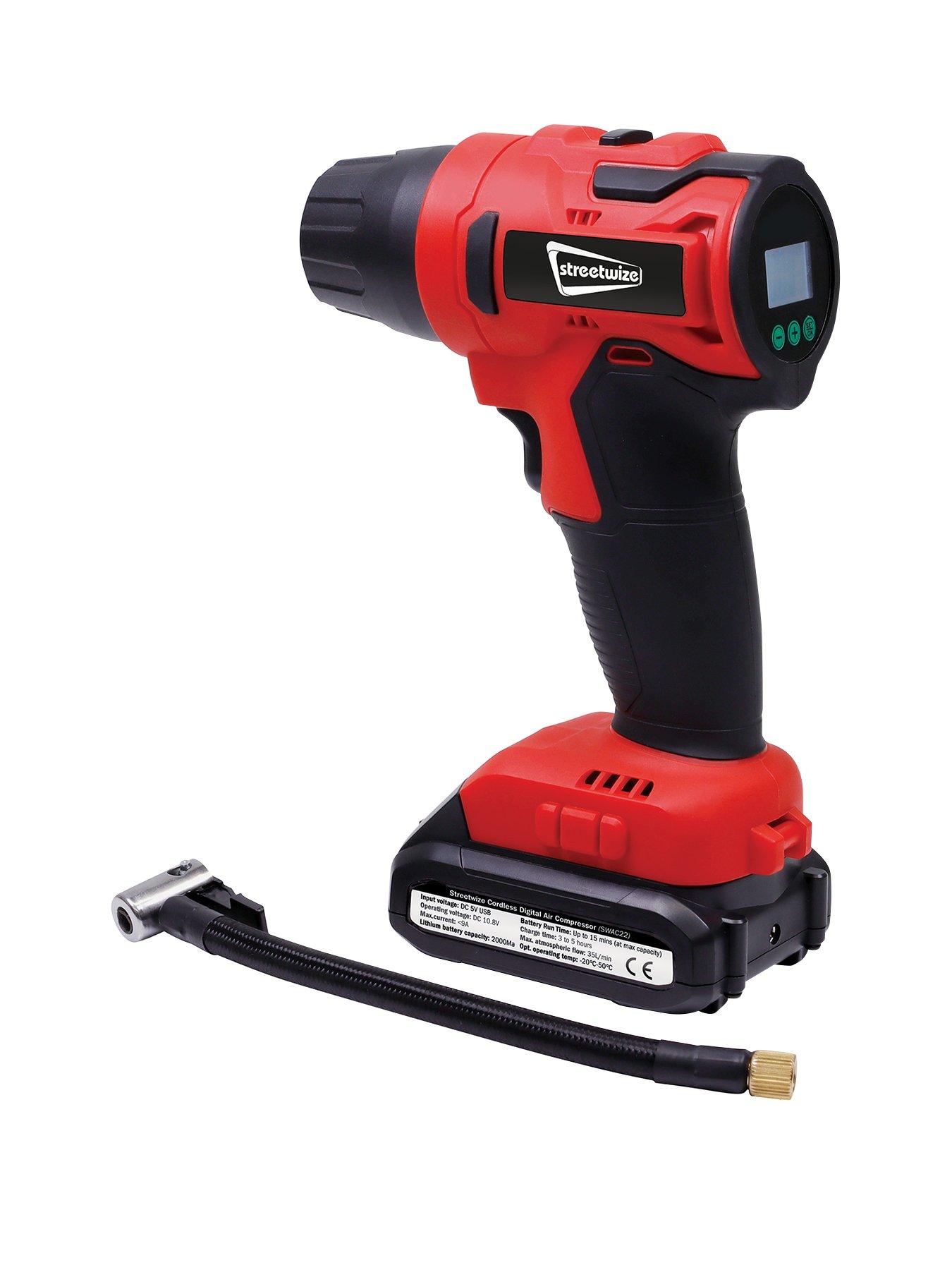 undefined 12V Cordless Rechargeable Tyre Inflator