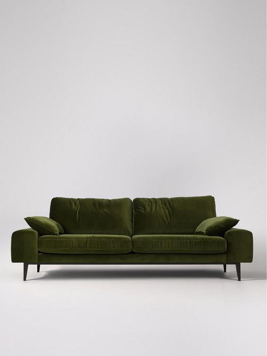 stillFront image of swoon-tulum-original-fabric-3-seater-sofa-soft-wool