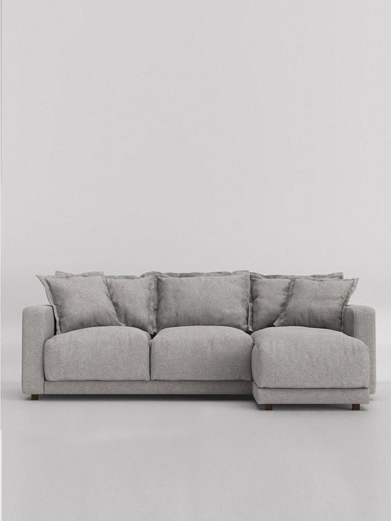 back image of swoon-aurora-fabricnbspright-hand-corner-sofa-soft-wool