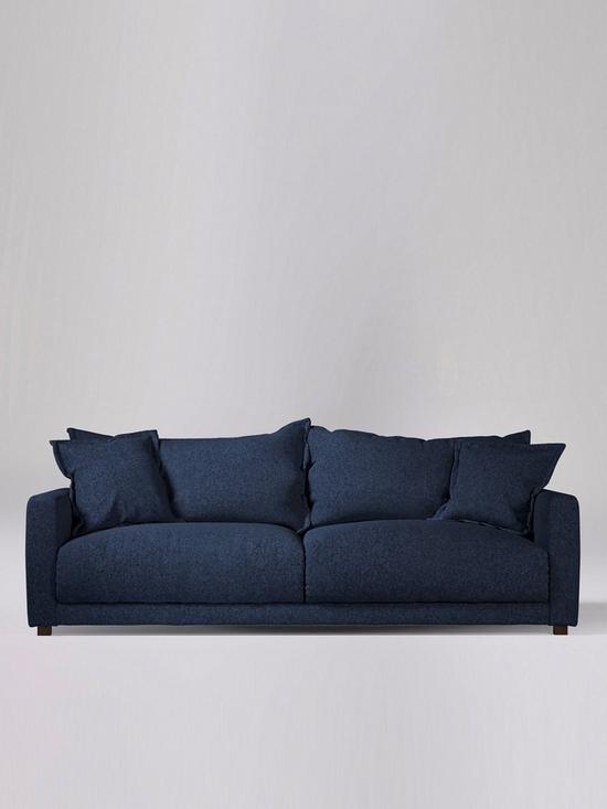 front image of swoon-aurora-original-fabric-3-seater-sofa-soft-wool