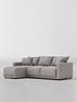  image of swoon-aurora-fabricnbspleft-hand-corner-sofa-smart-wool