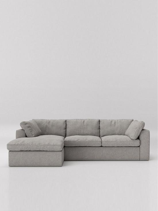 stillFront image of swoon-seattle-fabric-left-hand-corner-sofa-soft-wool