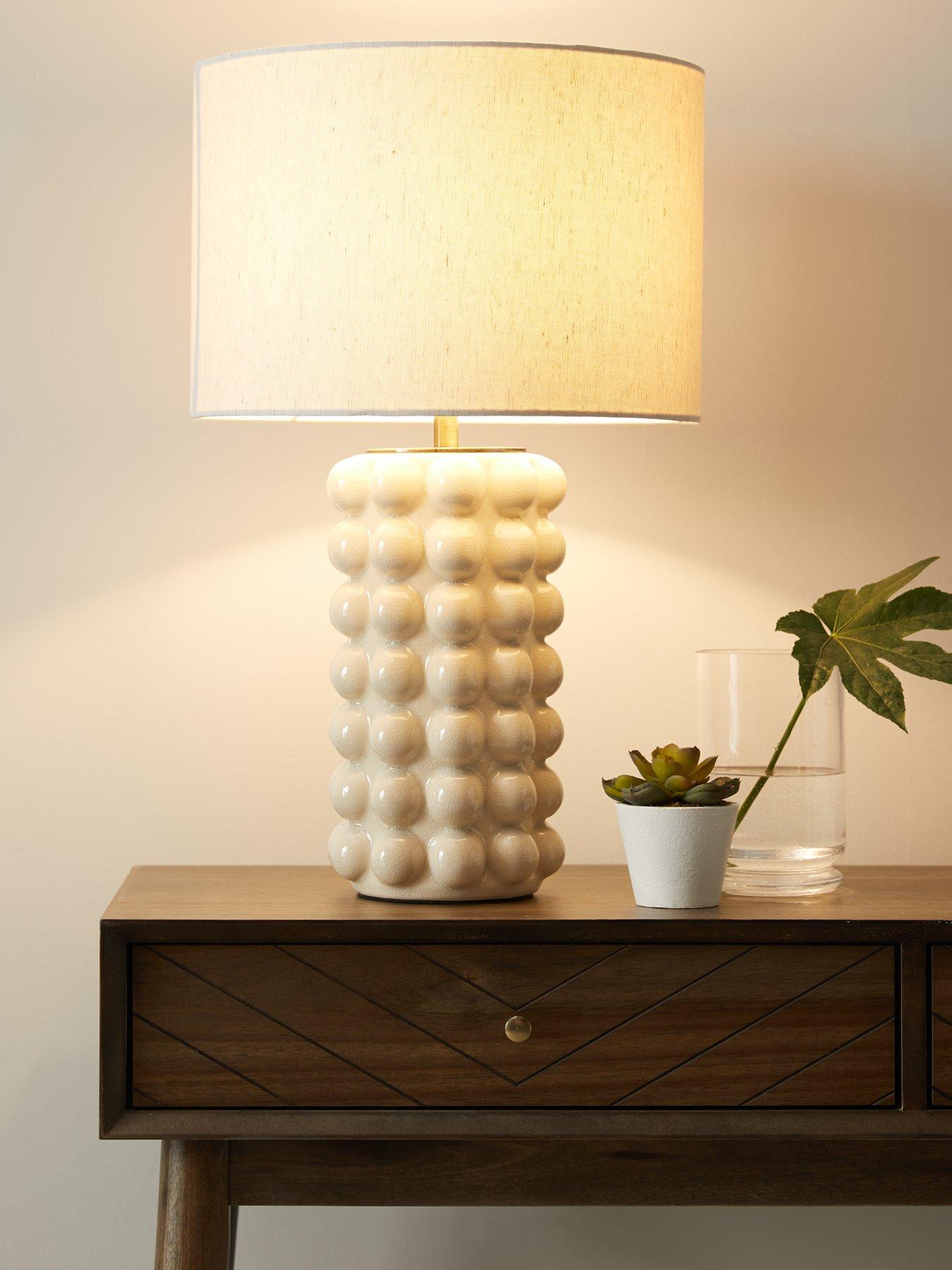 The Very Collection Bobble Ceramic Table Lamp