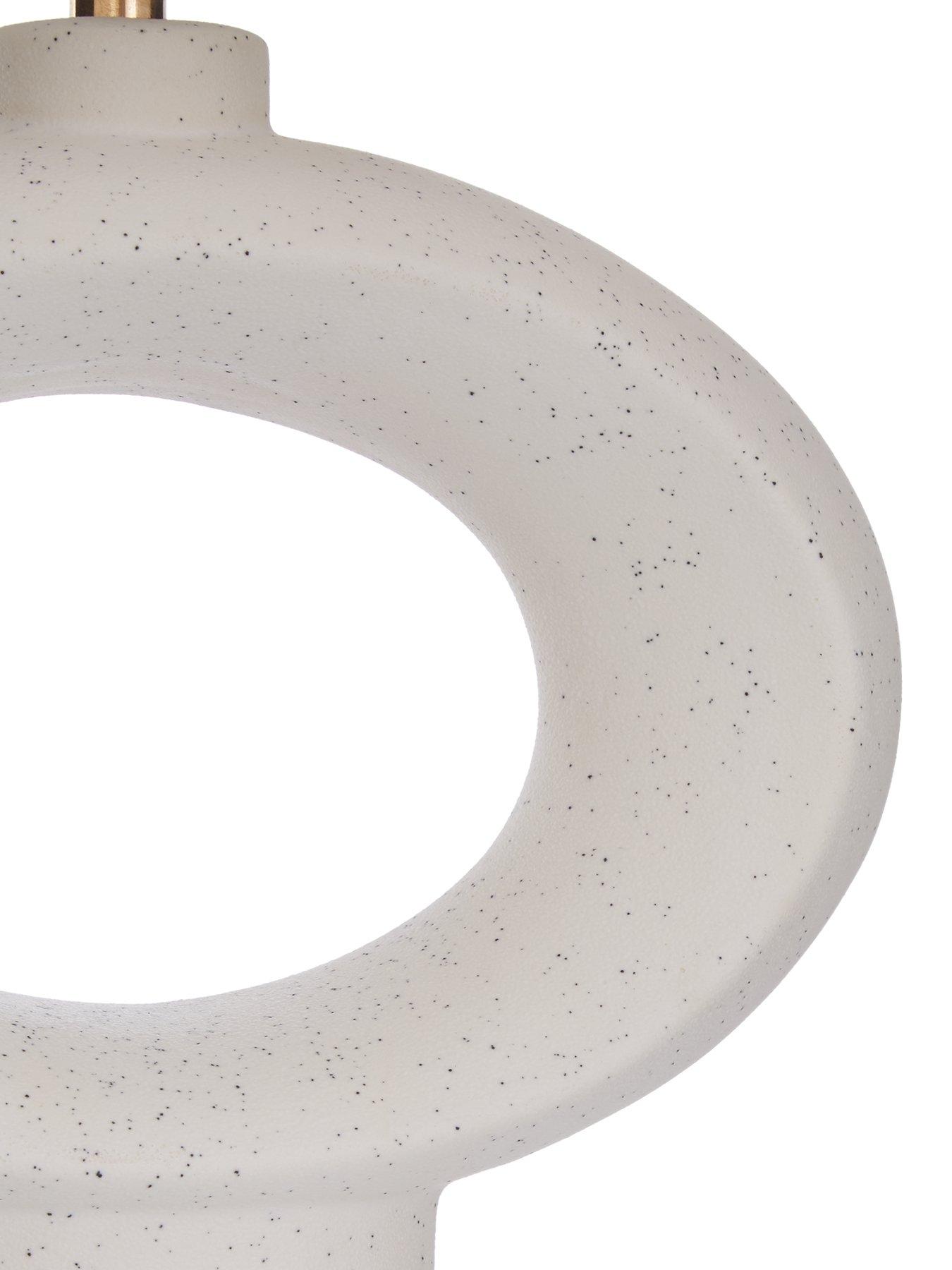  image of very-home-earthtone-sculptural-table-lamp