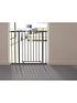  image of dreambaby-ava-9cm-wide-gate-extension-charcoal