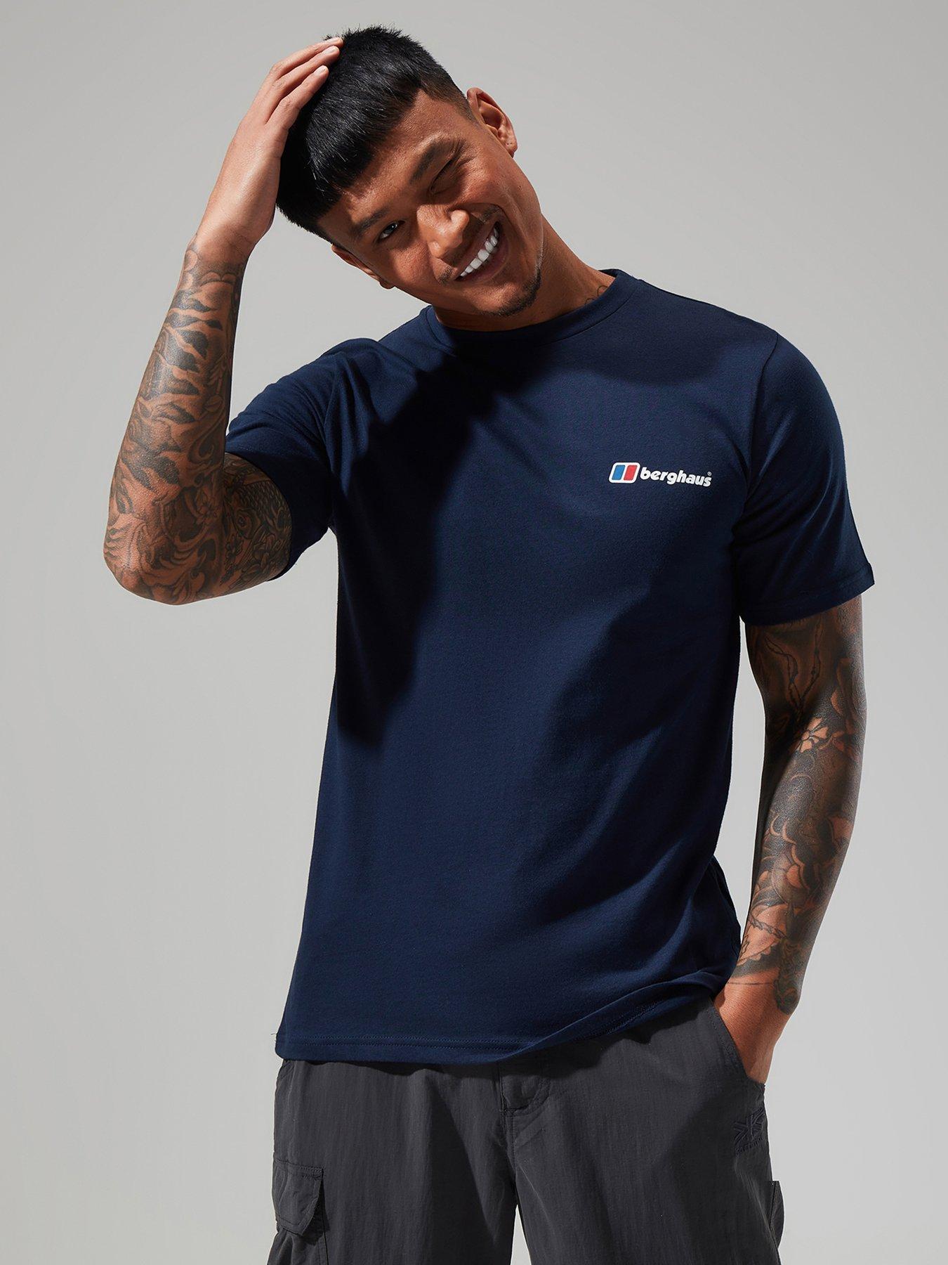 berghaus logo t shirt