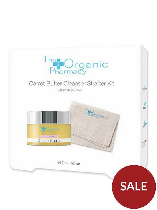 front image of the-organic-pharmacy-carrot-butter-starter-kit