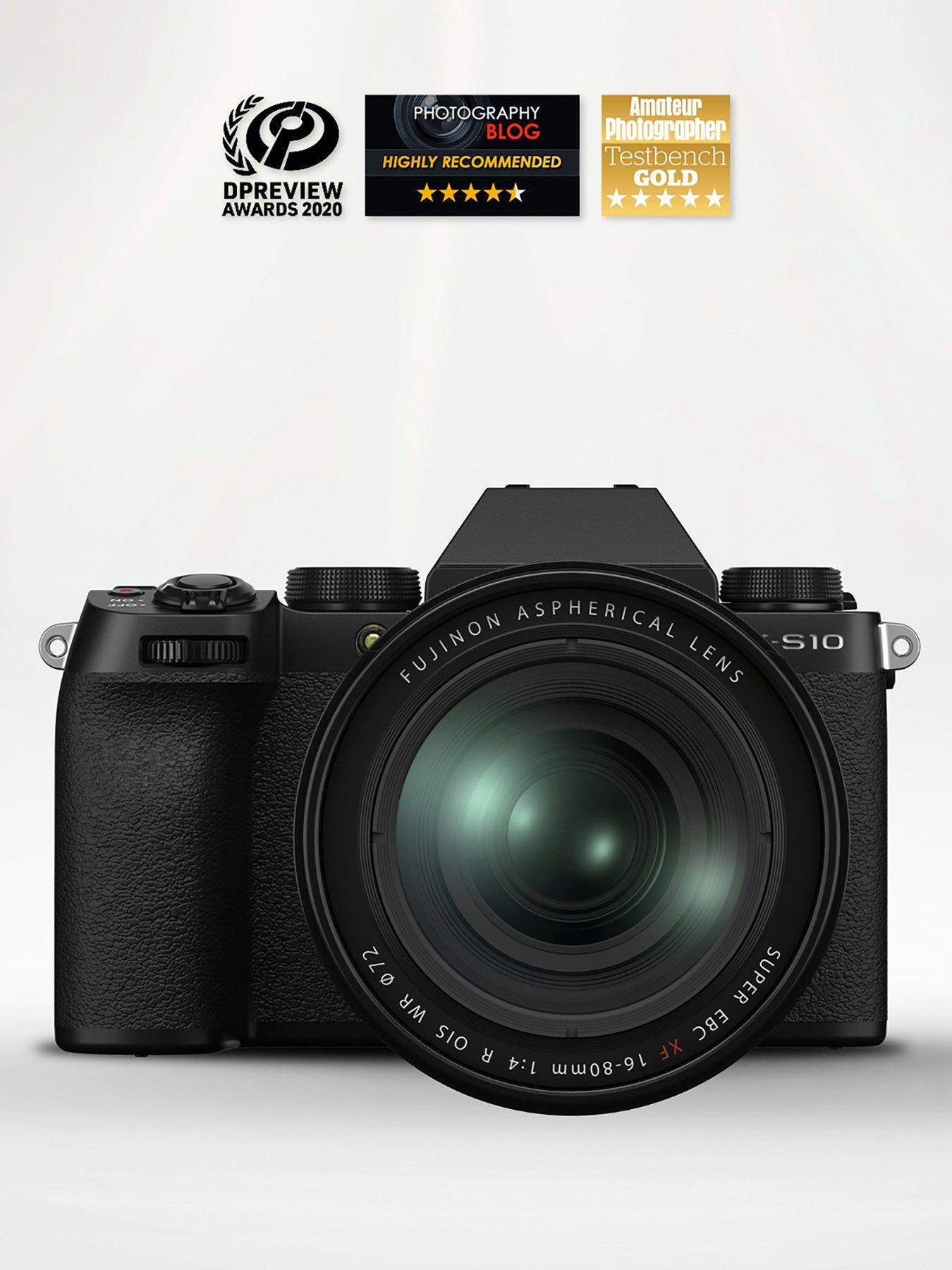 Fujifilm X-S10 Mirrorless Digital Camera with XF16-80mmF4 R OIS WR