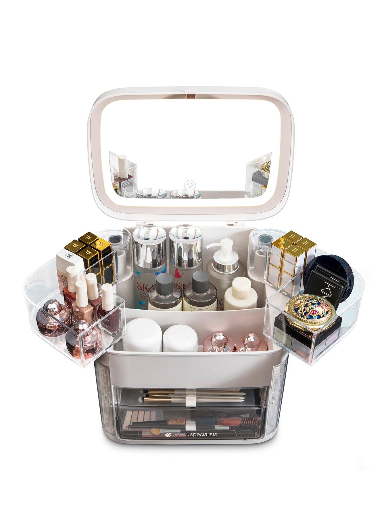 undefined Ultimate Beauty Storage Box with Dimmable Mirror
