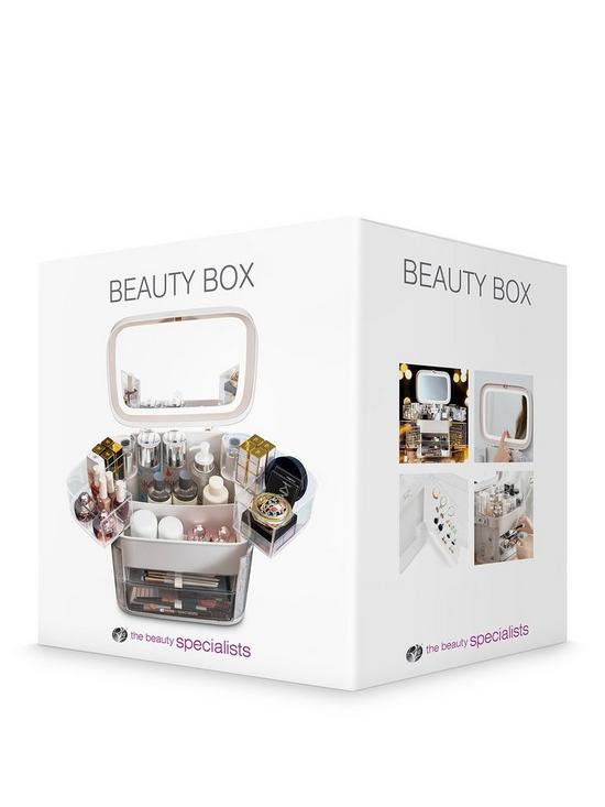 stillFront image of rio-ultimate-beauty-storage-box-with-dimmable-mirror