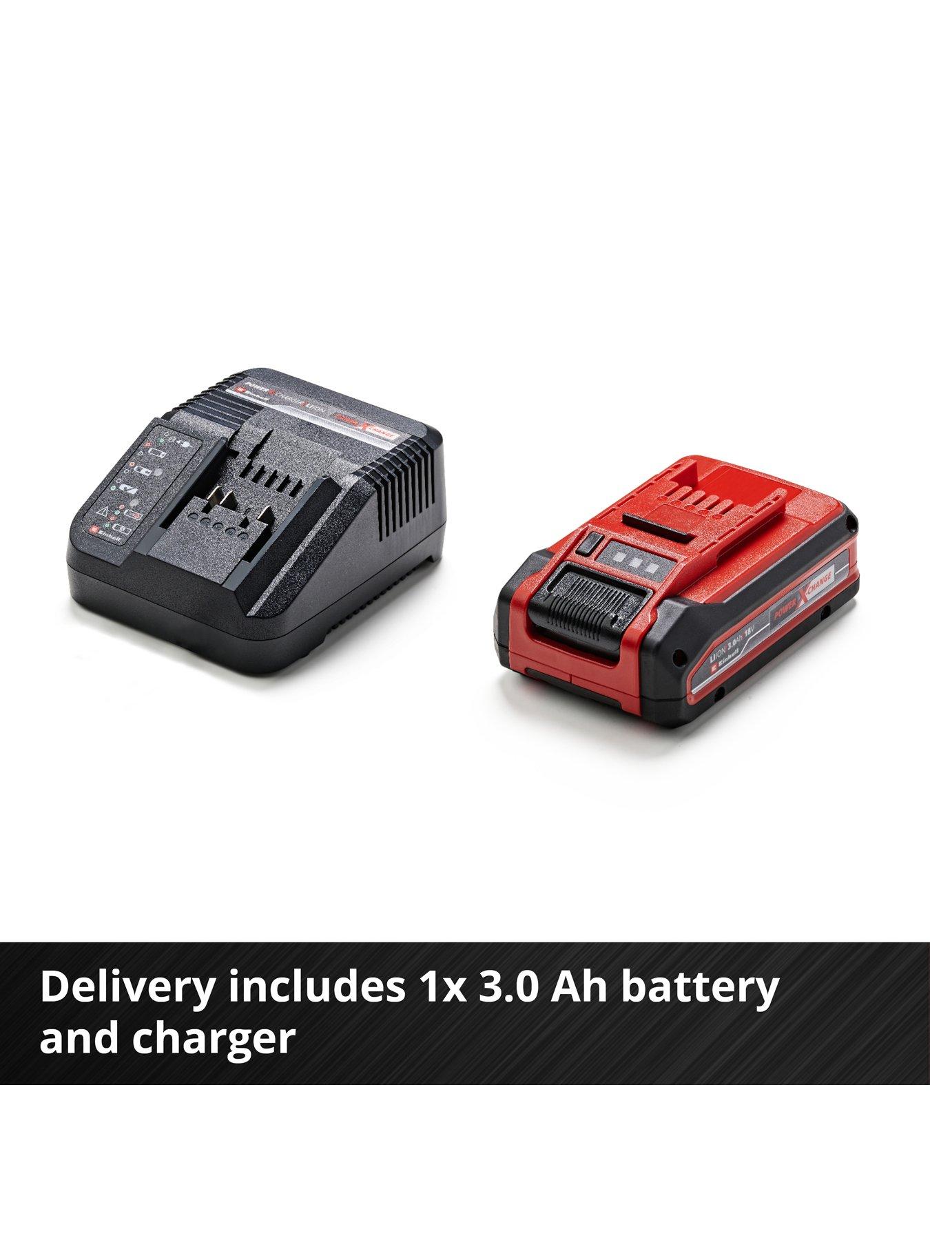  image of einhell-pxc-30cm-cordless-mower-ge-cm-1830-li-kit-18v-includes-battery