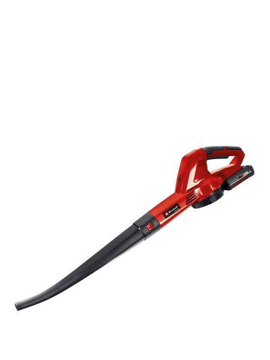 front image of einhell-pxc-cordless-leaf-blower-ge-cl-181-li-e-kit-18v-includes-battery