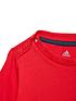  image of adidas-unisex-infantnbspbadge-of-sport-summer-set-redblack