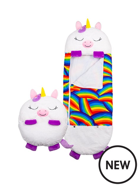 happy-nappers-white-unicorn-kids-sleeping-bag--nbspmedium