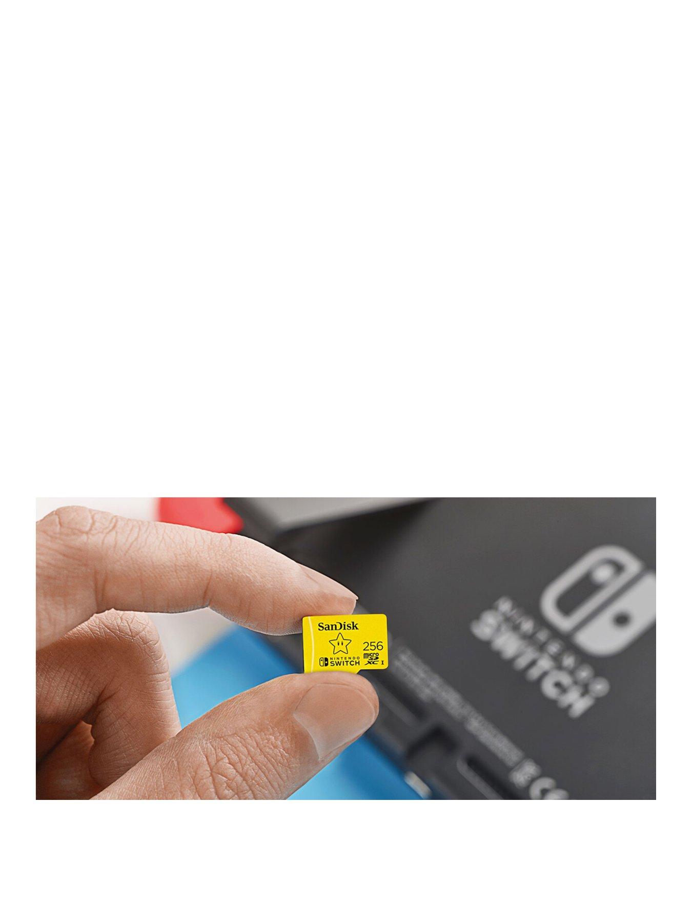  image of sandisk-256gb-microsdxc-uhs-i-card-for-nintendo-switch