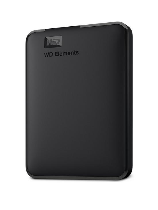 front image of western-digital-wd-elements-portable-4tb-black