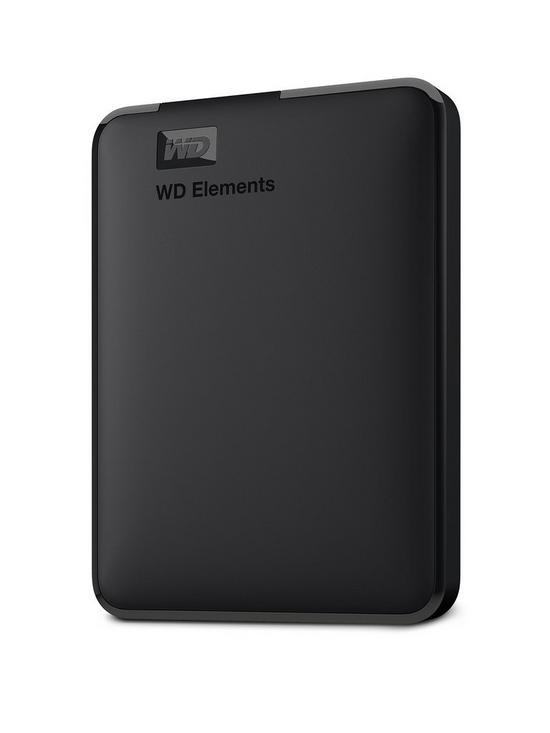 front image of western-digital-wd-elements-portable-5tb-black