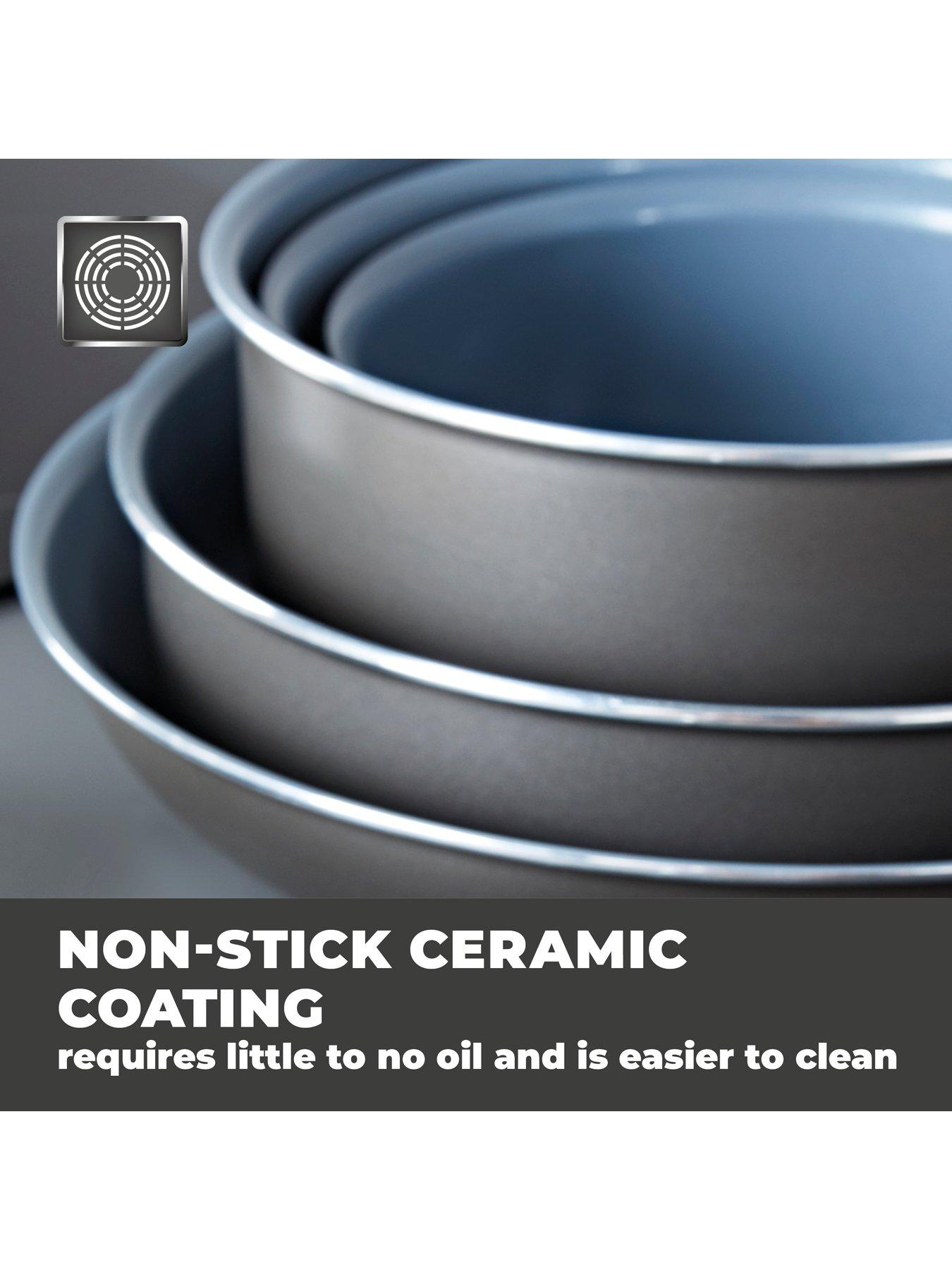 Image 5 of 6 of Tower Freedom 13pc Non-Stick Cookware Set, Cerasure Coating, Graphite