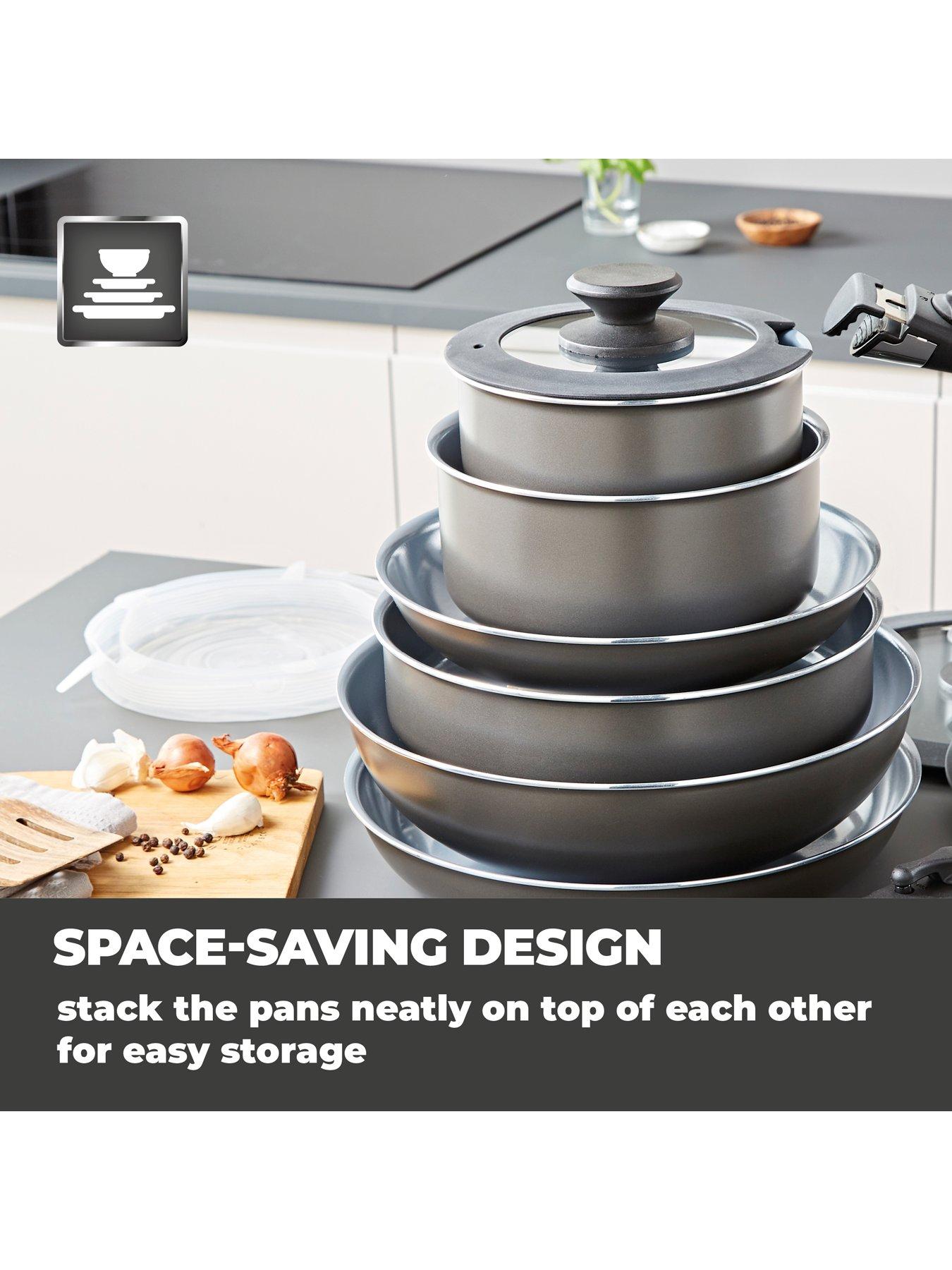 Image 6 of 6 of Tower Freedom 13pc Non-Stick Cookware Set, Cerasure Coating, Graphite