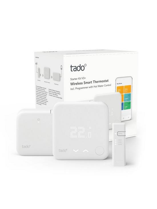 stillFront image of tado-starter-kit-wireless-smart-thermostat