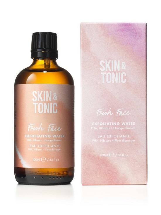 front image of skin-tonic-fresh-face-exfoliating-water-100ml-pha-brightening-tonic-exfoliates-brightens