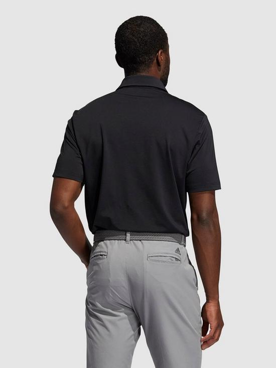 stillFront image of adidas-golf-ultimatenbsp365-solid-polo-shirt-black