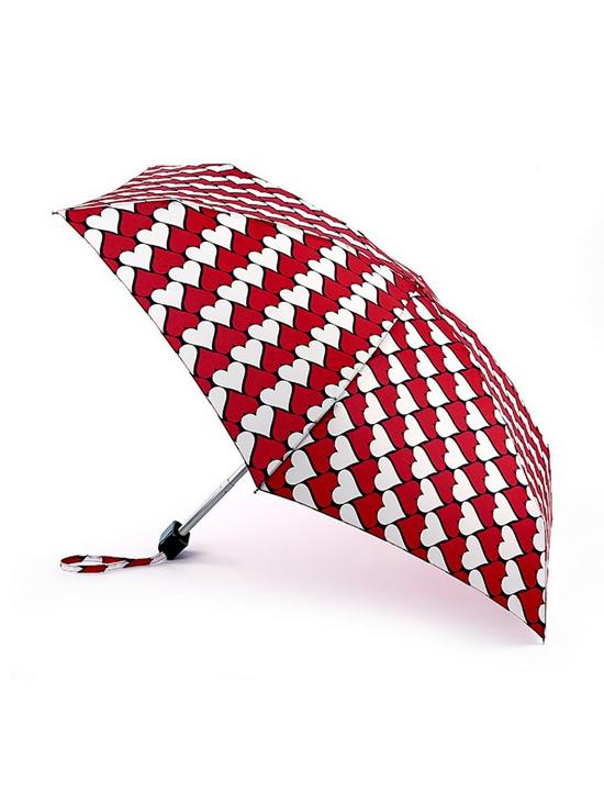 front image of lulu-guinness-kissing-hearts-tiny-umbrella