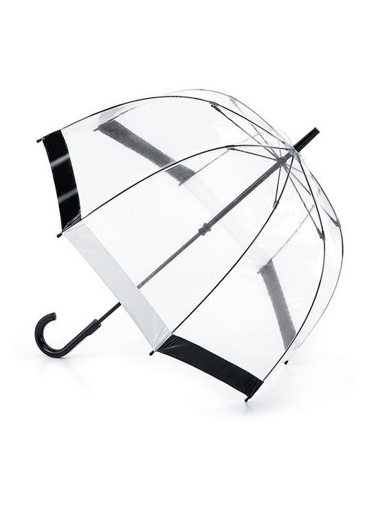 front image of fulton-birdcage-umbrella